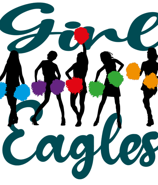 Eagles sports heat transfers