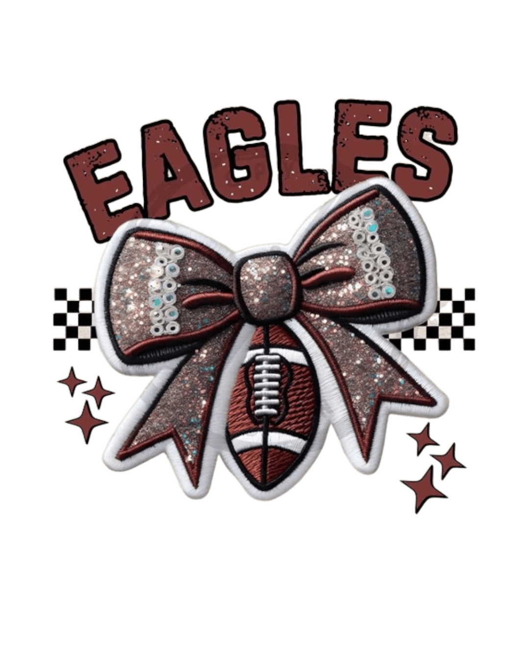 Eagles sports heat transfers