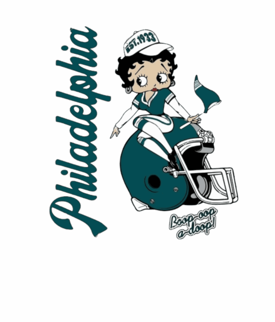 Eagles sports heat transfers 56