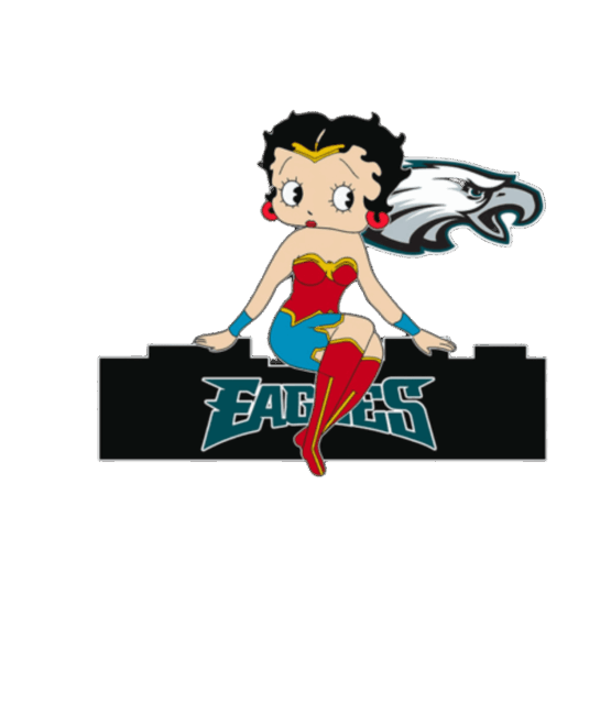Eagles sports heat transfers 61