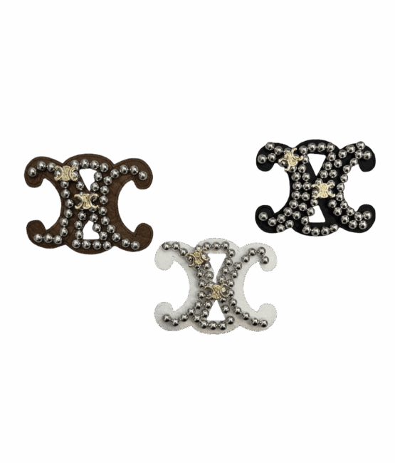 Small beaded pearl embroidery patches 2