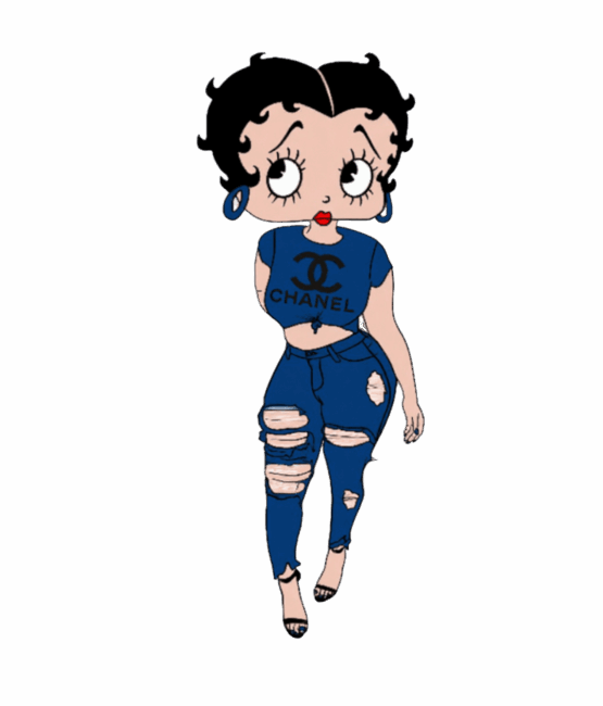 Betty blue shirt iron on heat transfer