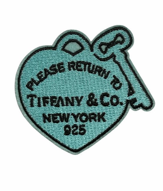Key Tif iron on embroidery patches