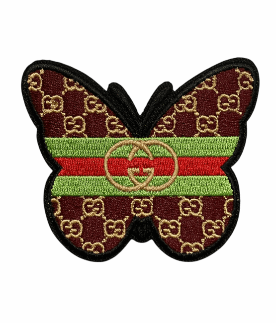 Butterfly iron on embroidery patches