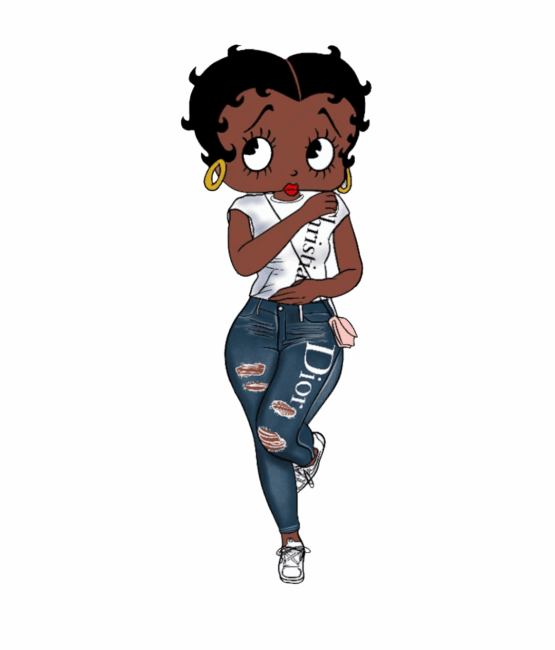 Betty Melanin iron on heat transfers 2