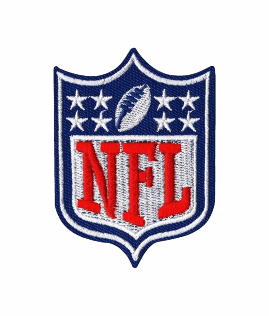 Football badge iron on patch
