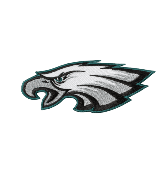 Eagles logo embroidery design