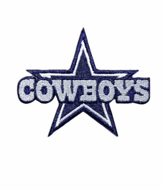 Dallas Cowboys logo NFL embroidery design
