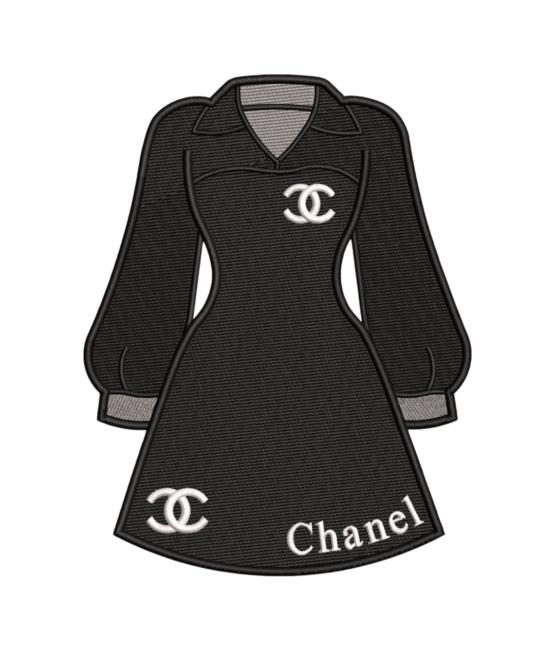 Dress iron on patch 1