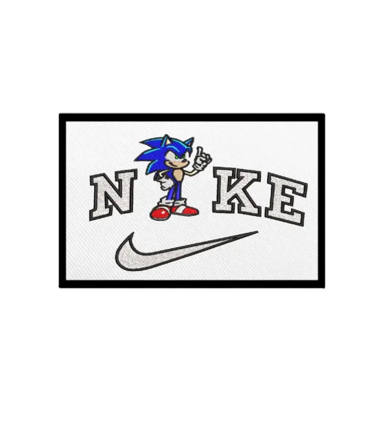 Sonic  iron on patches