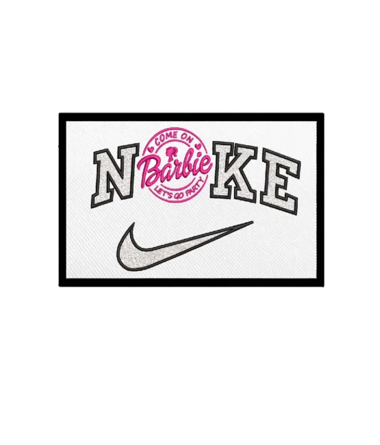 Barbie iron on patches