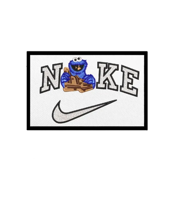 Cookie monster iron on patches