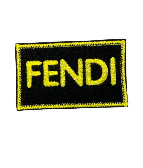 F Letter iron on embroidered Patches