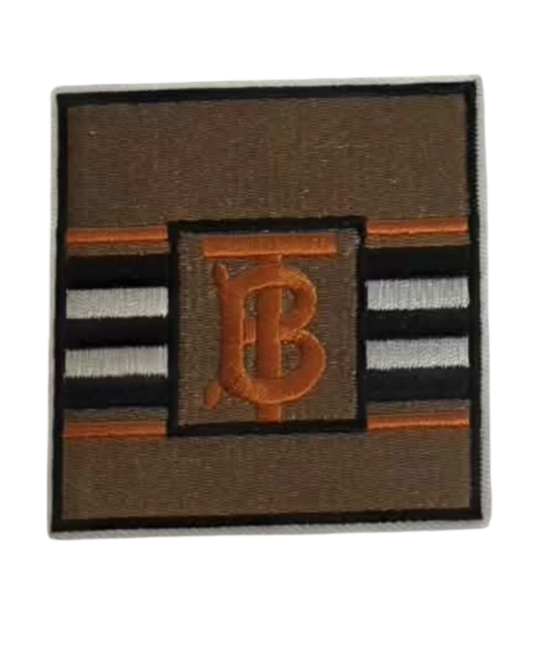 B iron on embroidery patches
