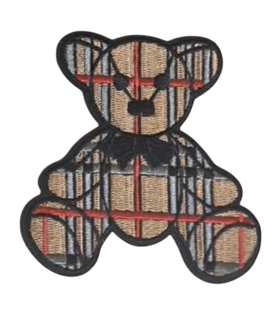 B bear iron on patches