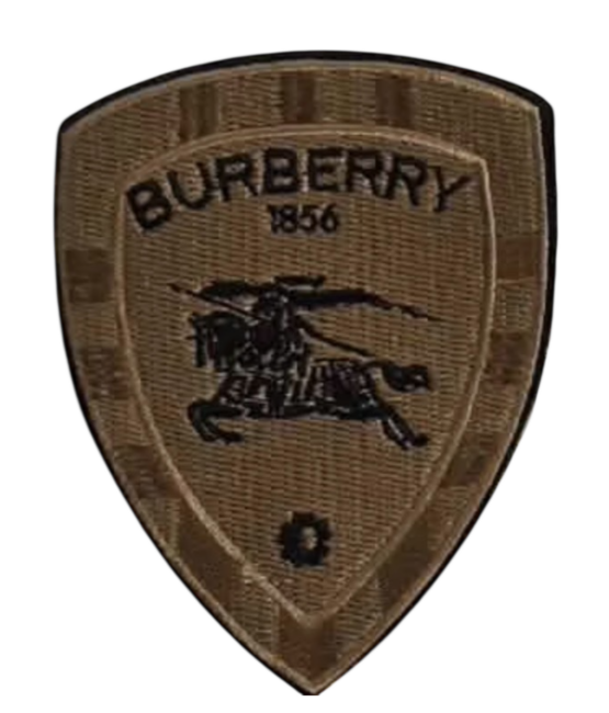 B badge iron on patches