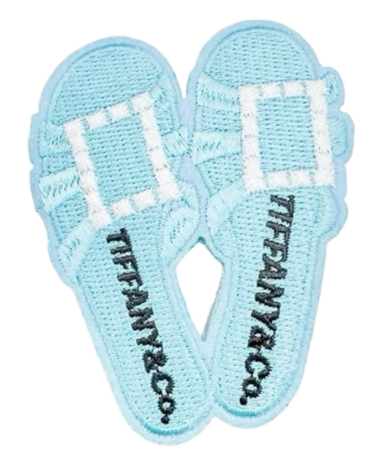 T shoes iron on patches