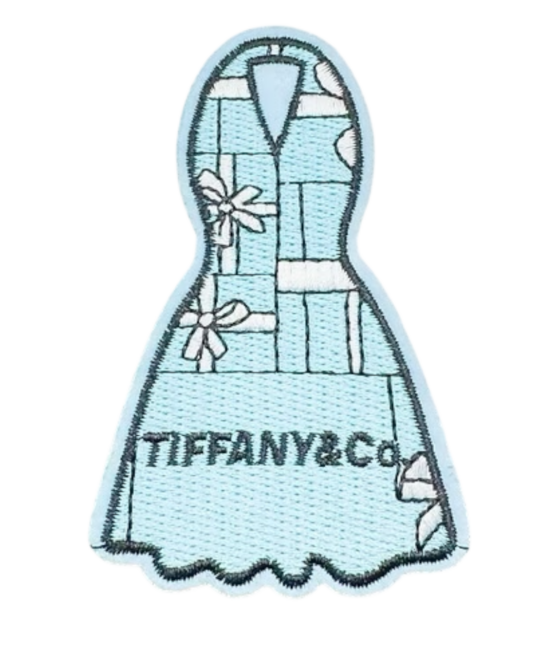 T dress iron on patches