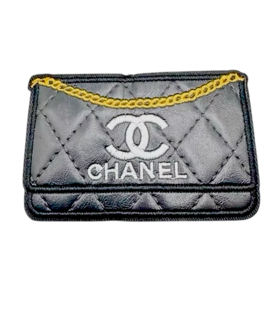 Bag Glossy leatherette iron on patches 1