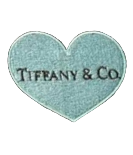Tiff heart iron on patches
