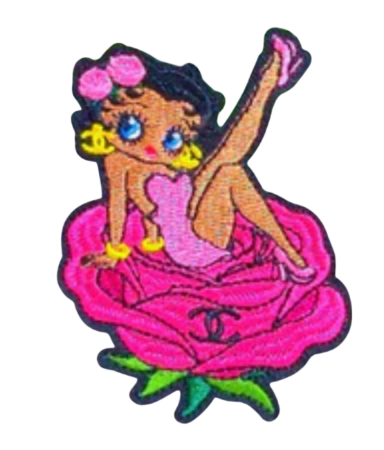betty Iron on patches