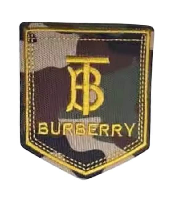 B Camo iron on patches