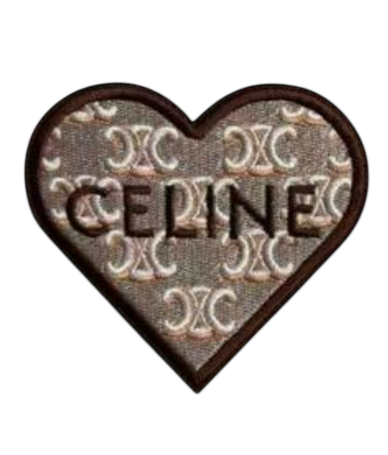 heart iron on patches