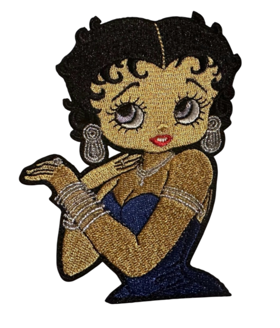 Classy betty boop iron on patches
