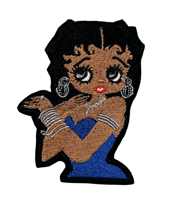 Hot betty iron on patches