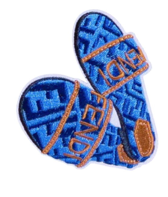 F shoe iron on Patches