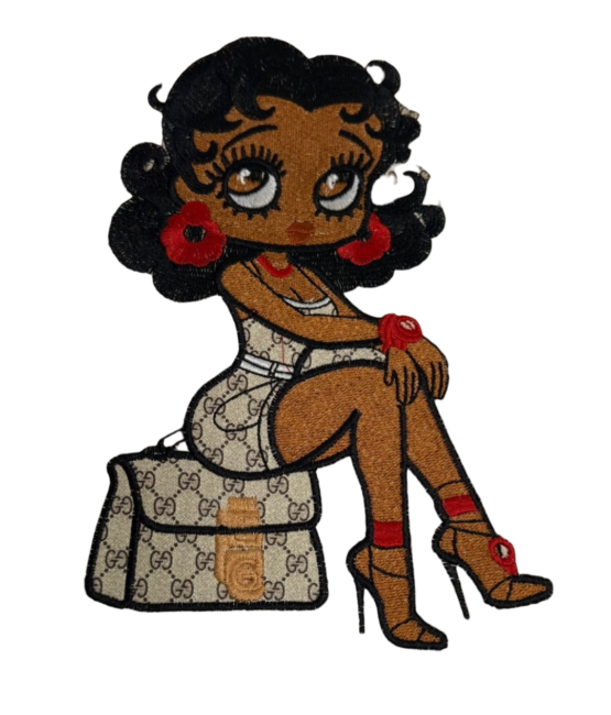 G betty boop patches