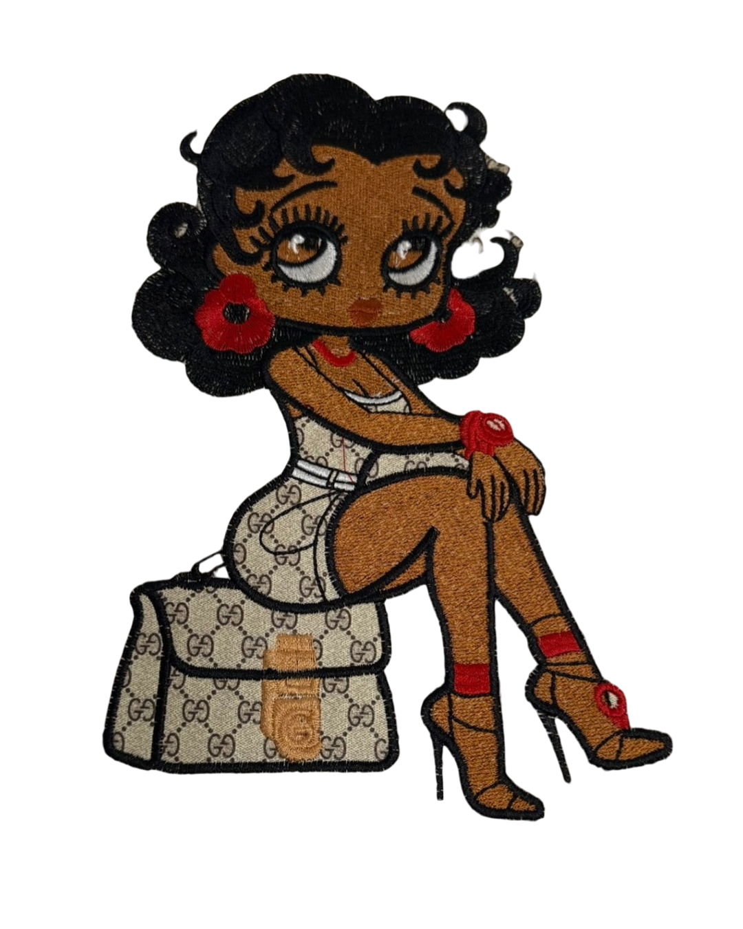 G betty boop patches