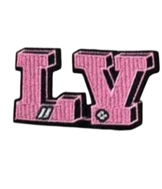 letter iron on patches