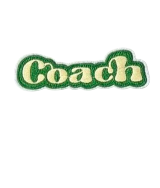 C iron on patch