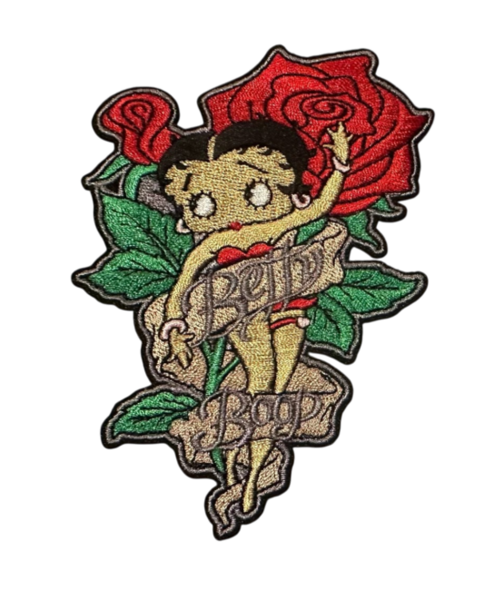 Flower Betty Boop Patches